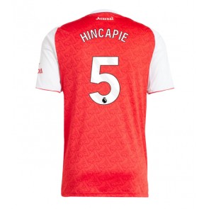 Arsenal Piero Hincapie #5 Domaci Dres 2025-26 Kratak Rukavima